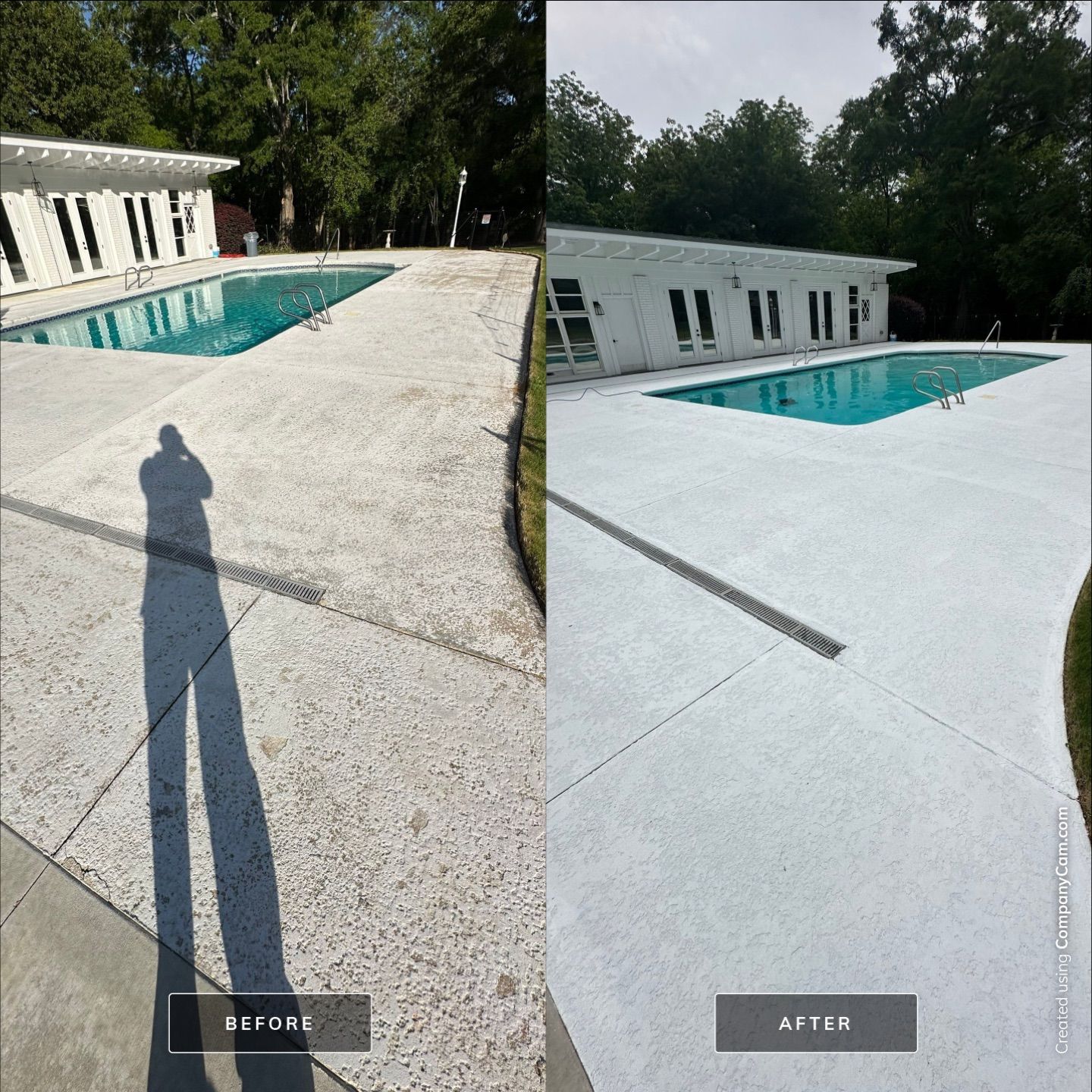 Pool Deck Resurfacing Project 4